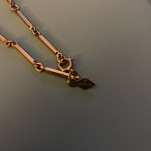 SARAH Co. by Sarah Coventry Jade Garden Gold Chocker - Picture 6 of 7